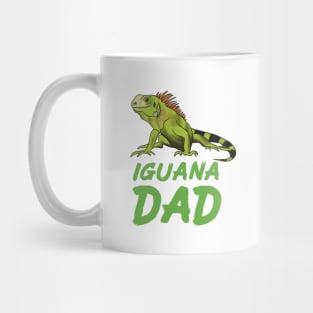 Iguana Dad for Iguana Lovers, Green Mug